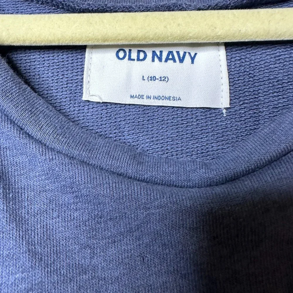 Old Navy Long Sleeve Blue Dress Girls Large